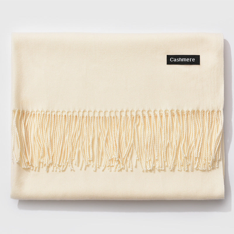 Kalsten | New Women's Winter Scarf Monochrome Variety Warm Classic Scarf