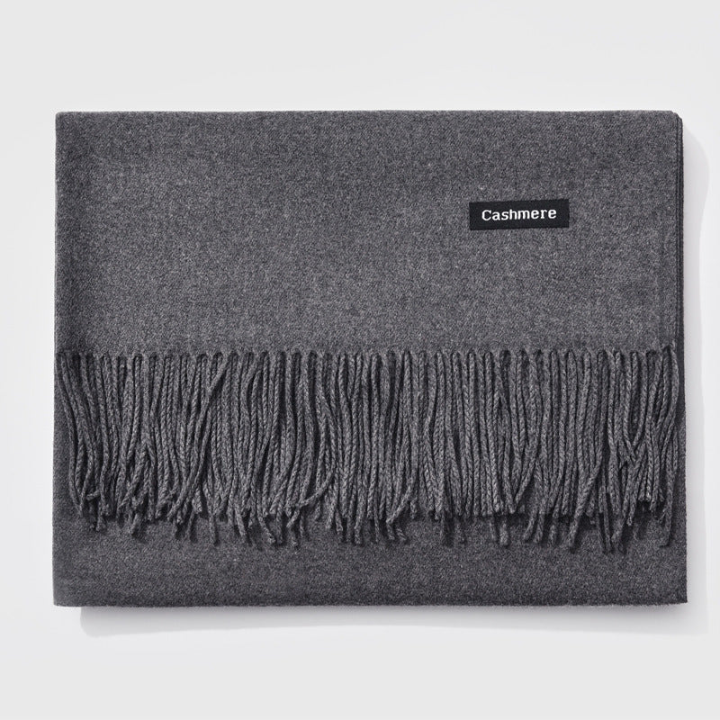 Kalsten | New Women's Winter Scarf Monochrome Variety Warm Classic Scarf