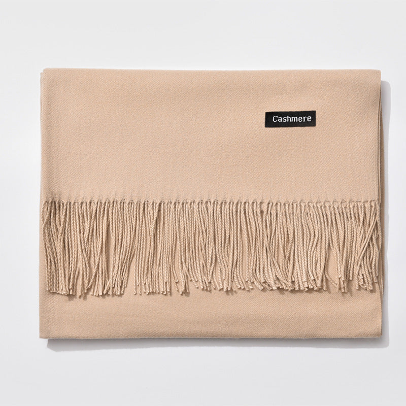Kalsten | New Women's Winter Scarf Monochrome Variety Warm Classic Scarf