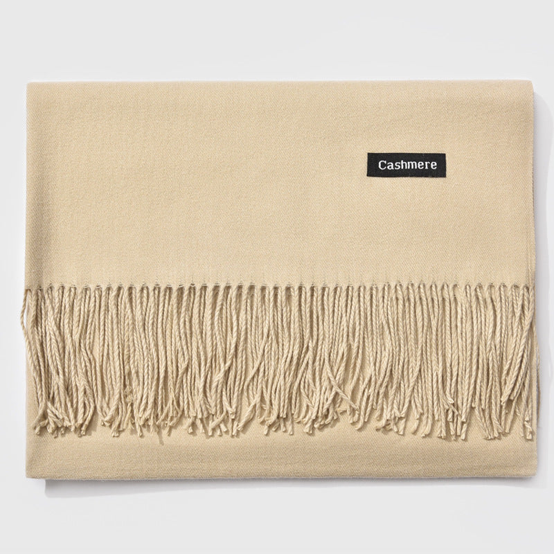 Kalsten | New Women's Winter Scarf Monochrome Variety Warm Classic Scarf