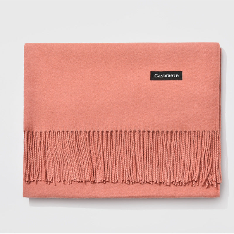 Kalsten | New Women's Winter Scarf Monochrome Variety Warm Classic Scarf