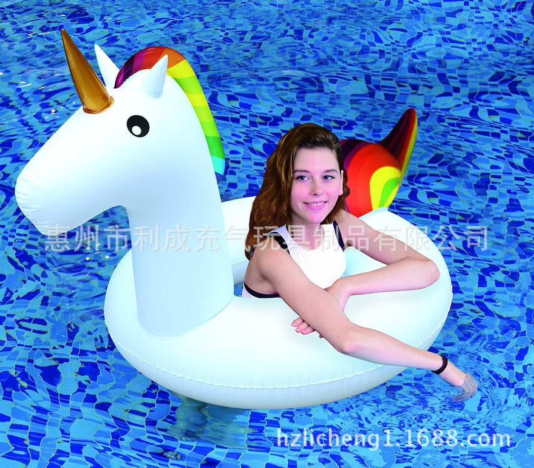 Women inflatable swimming animal in unicorn shape Kalsten