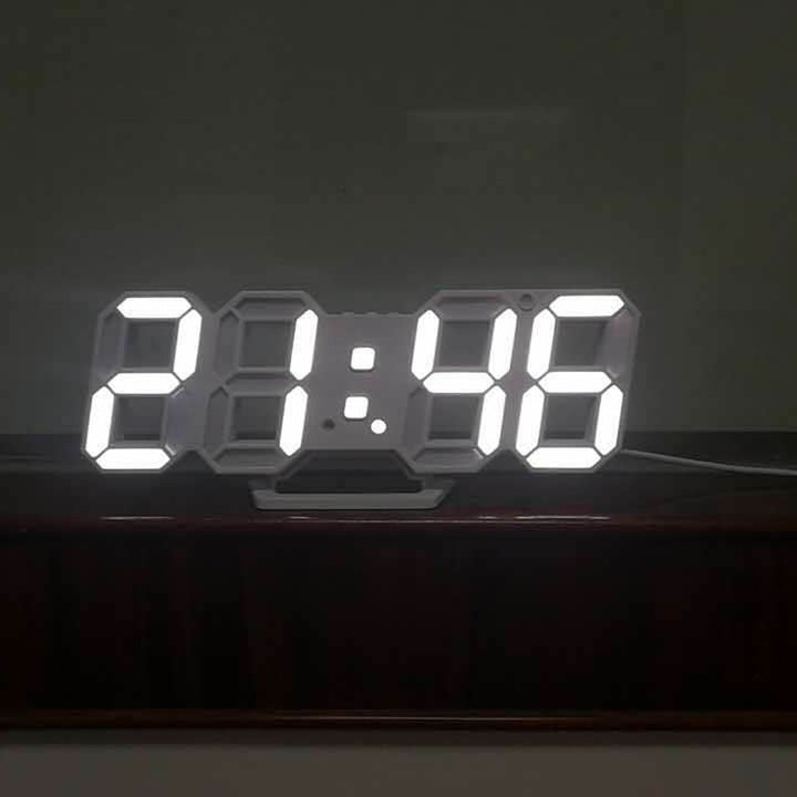 Digital alarm clock in modern design Kalsten