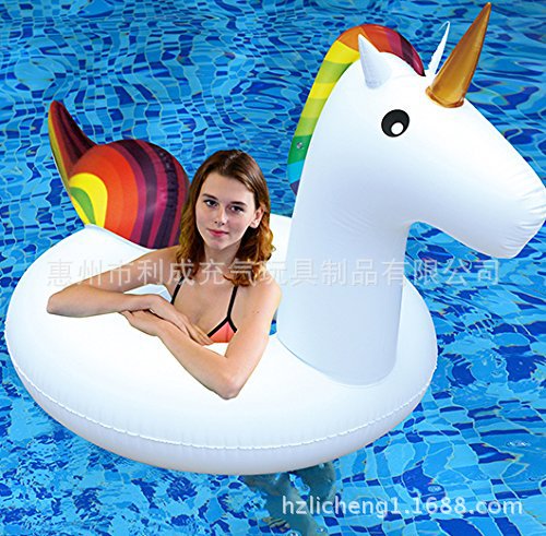 Women inflatable pool float in unicorn shape Kalsten