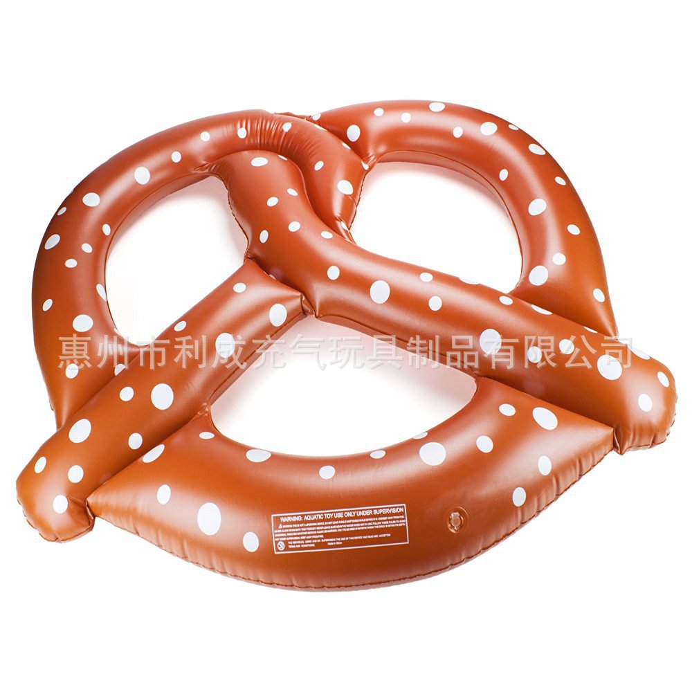 Women inflatable pretzel swimming toy Kalsten