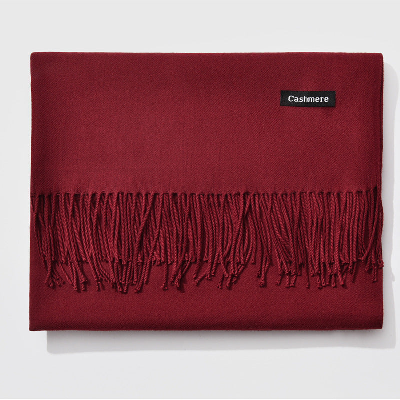 Kalsten | New Women's Winter Scarf Monochrome Variety Warm Classic Scarf