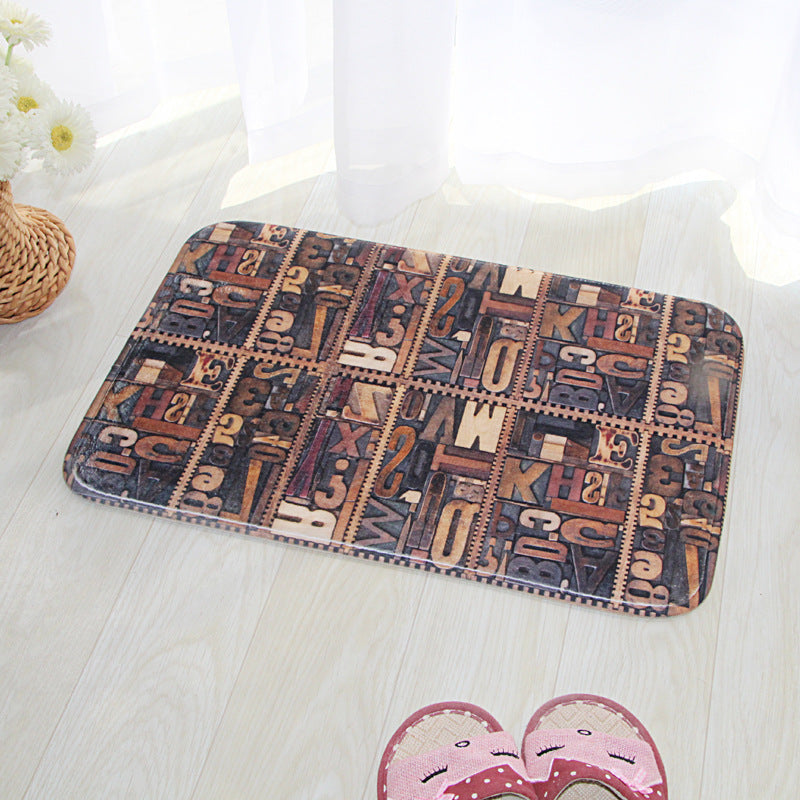 Artistic Cushioned Bath Mat Kalsten