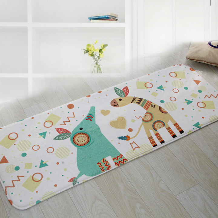 Artistic Cushioned Bath Mat Kalsten