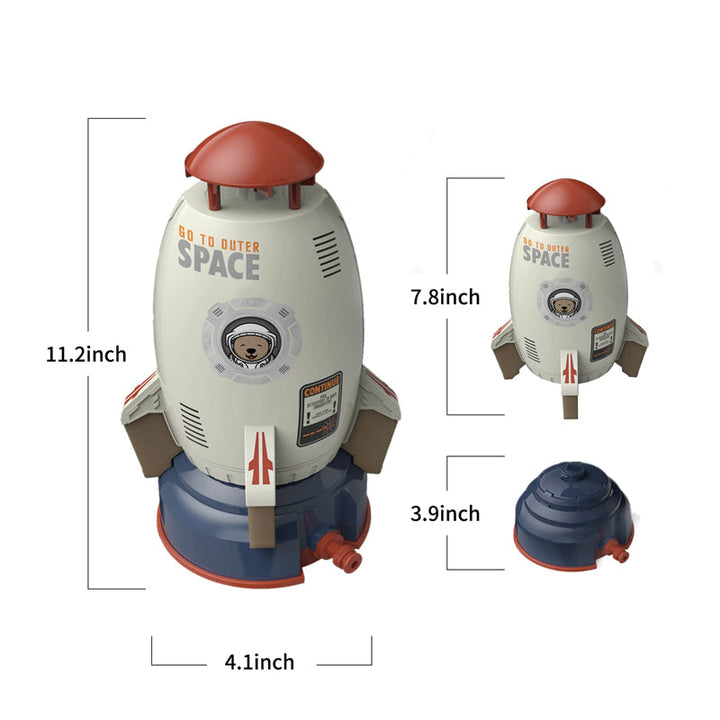 Summer Toy Rocket Sprinkler for Outdoor Use | Kalsten