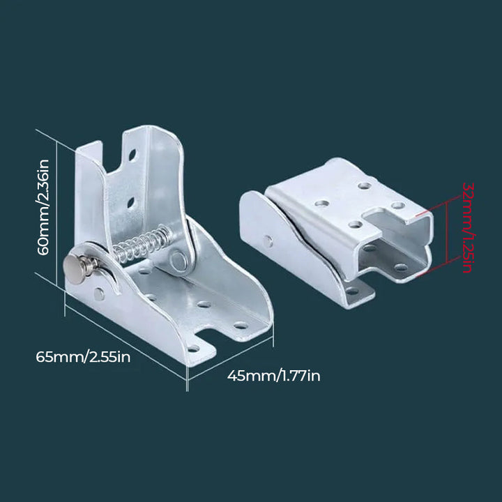 90 Degree Self-Locking Hinged Hinge | Kalsten
