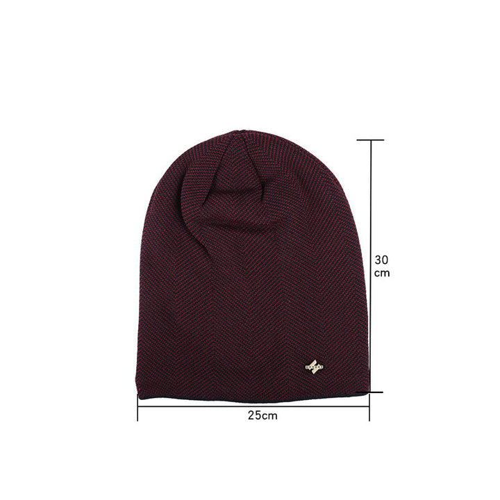 Knitted Wool Beanie Hat