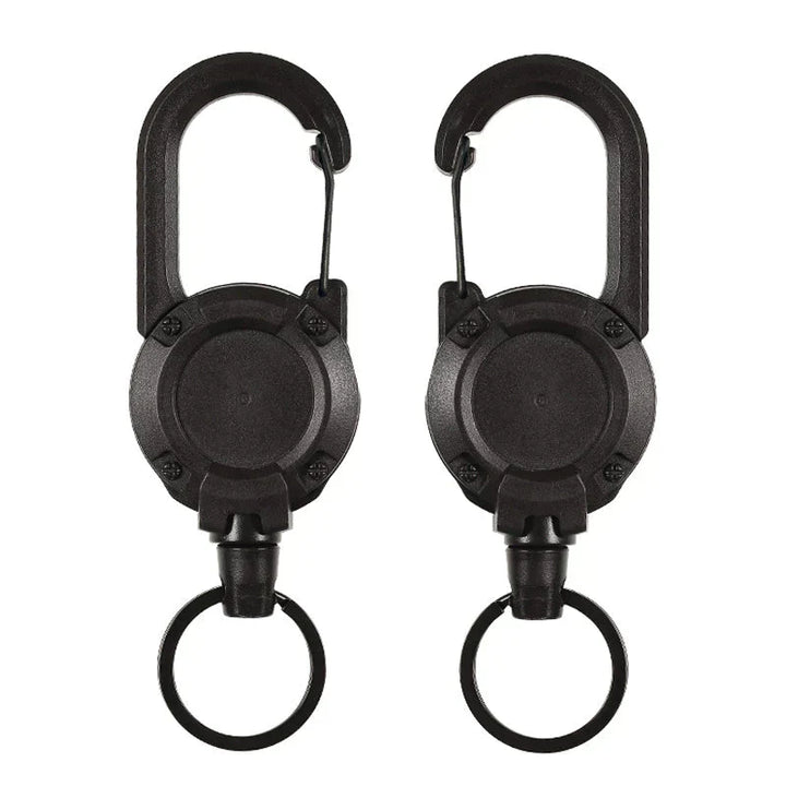 Automatic retractable key holder made of wire rope for outdoor use | Kalsten