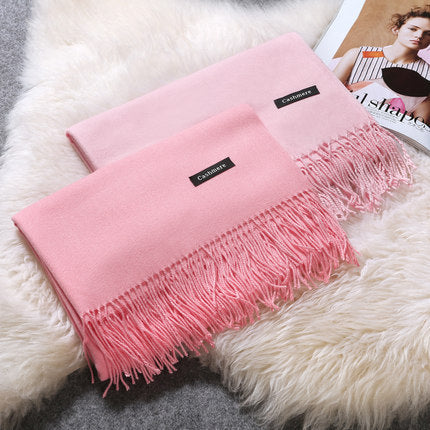 Kalsten | New Women's Winter Scarf Monochrome Variety Warm Classic Scarf