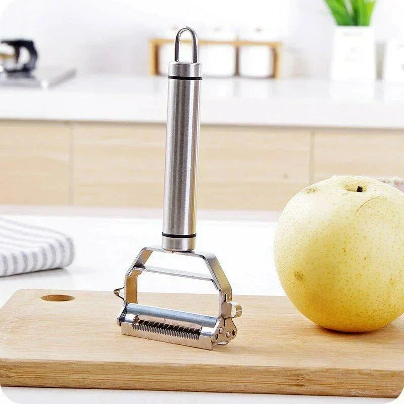 Kalsten | Ultra-sharp stainless steel multifunctional vegetable slicer & julienne cutter potato carrot grater