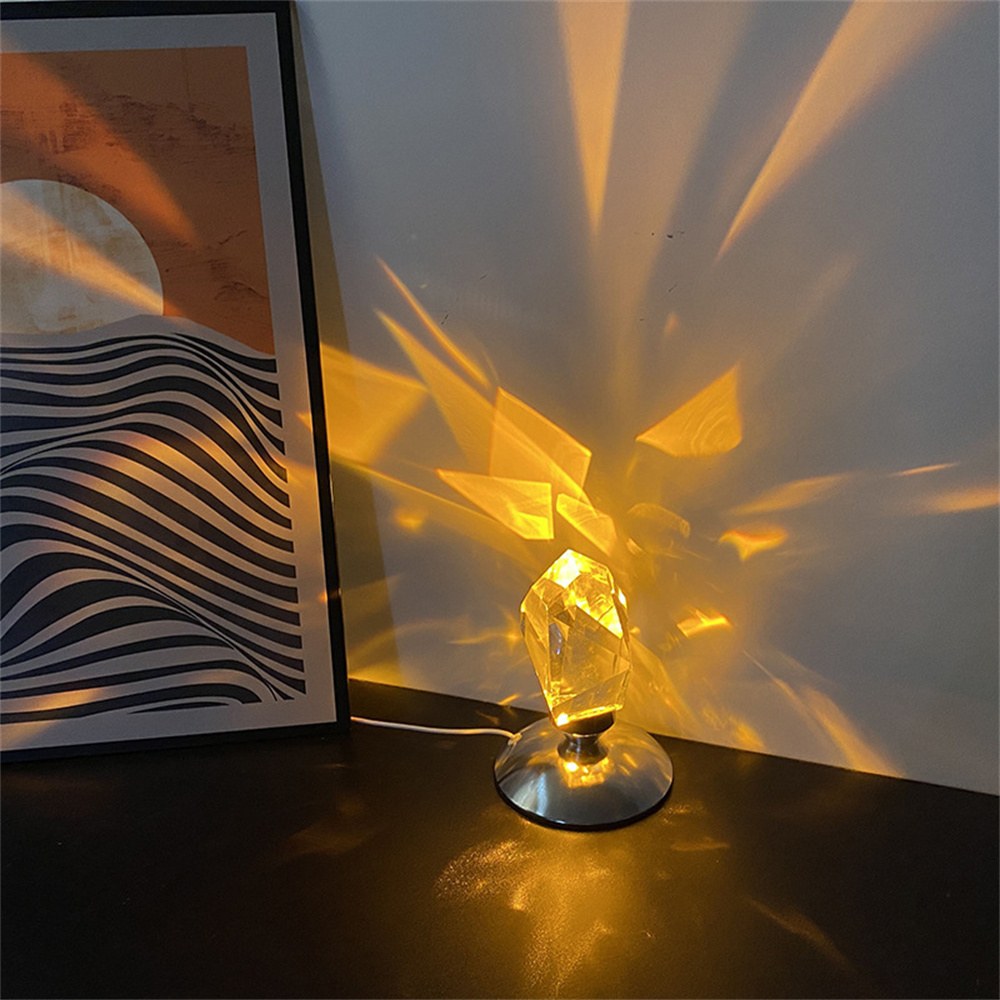 Crystal bedside lamp | Kalsten