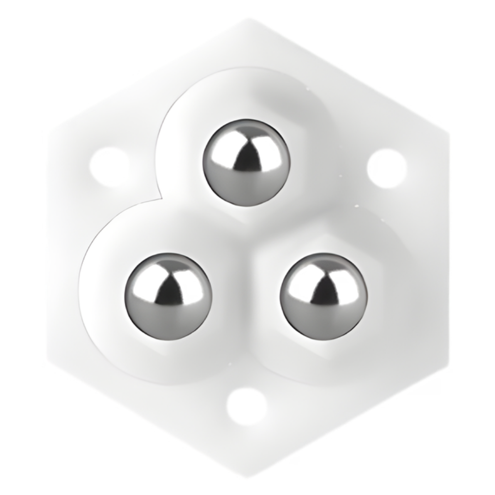 TriGlide 360° furniture wheels with bearings | Kalsten