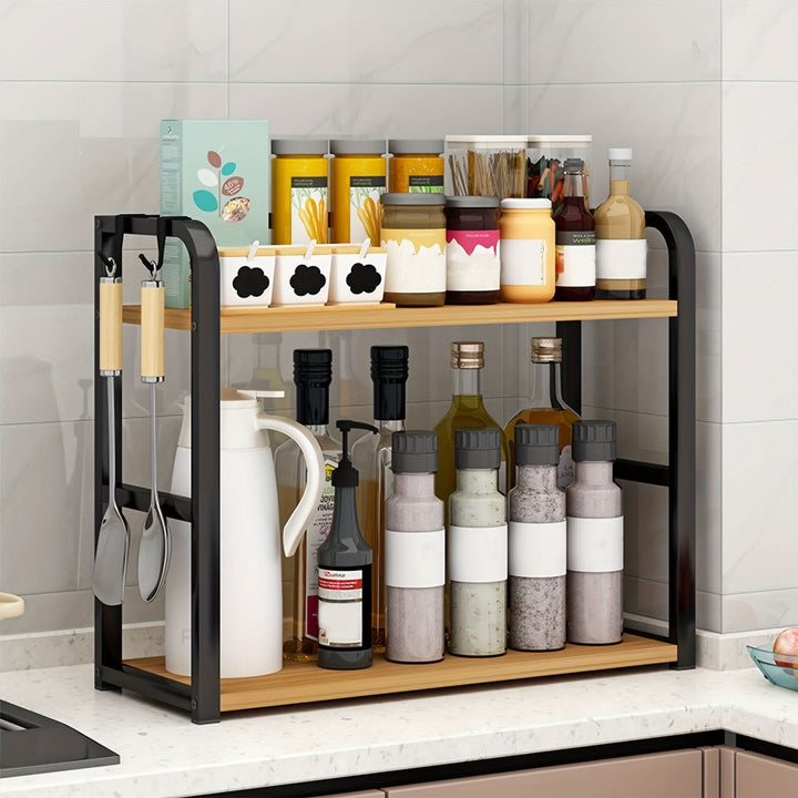 Kalsten | Spicify – Stainless Steel Kitchen Organizer Rack