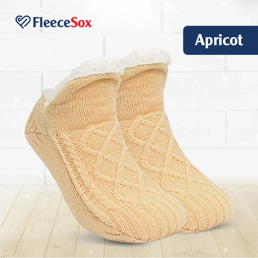 Kalsten | Fleece-Lined Non-Slip Thermal Slippers Socks