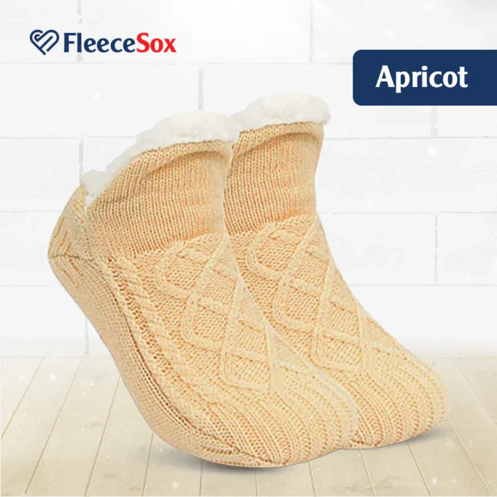 Kalsten | Fleece-Lined Non-Slip Thermal Slippers Socks