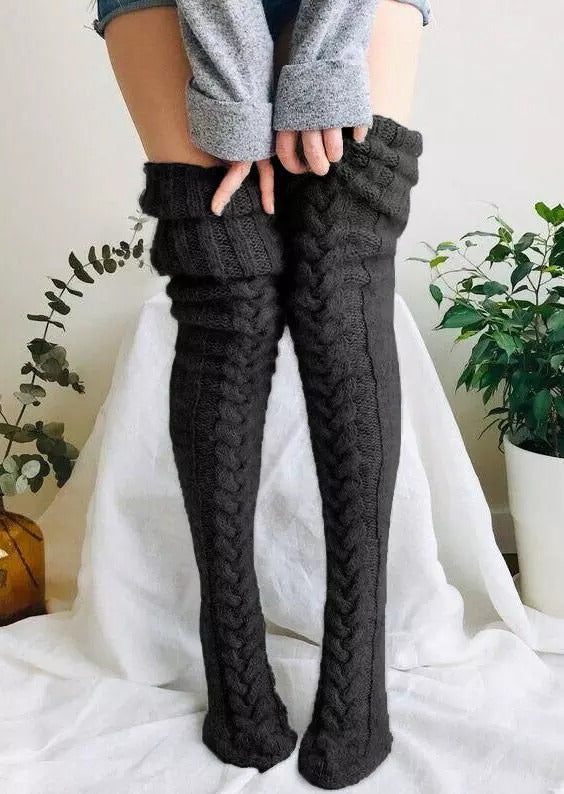 Kalsten | Winter Soft Warm Over Knee Extra Long Knitted Socks