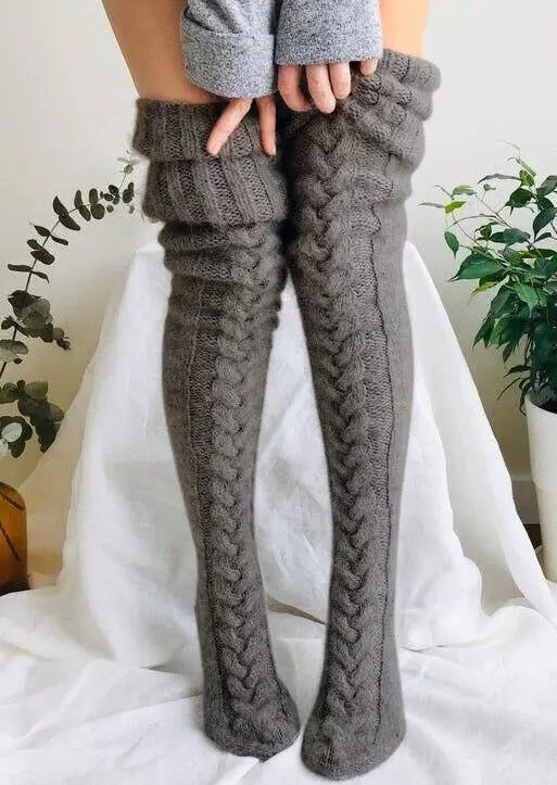 Kalsten | Winter Soft Warm Over Knee Extra Long Knitted Socks