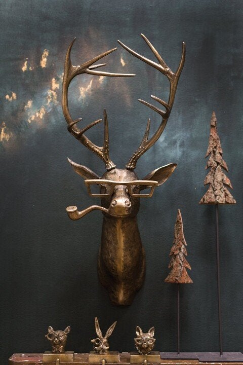 Kalsten | Unique animal head wall decoration for home