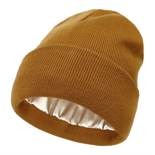 Noor Silk & Wool Winter Hat (Anti-Frizz)