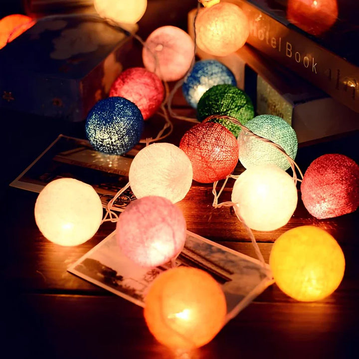 Kalsten | Cotton Ball Garland