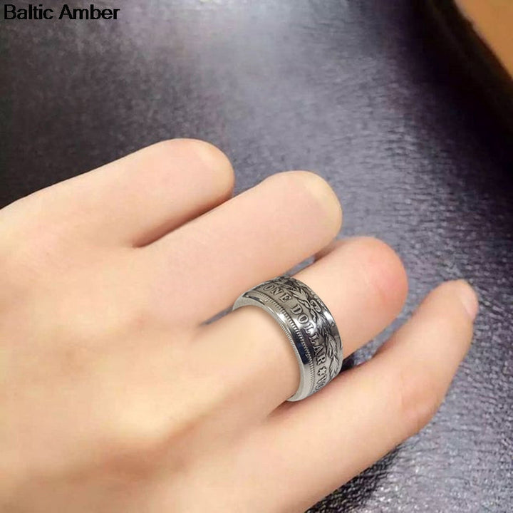 Noxord | Morgan Silver Dollar Coin Ring