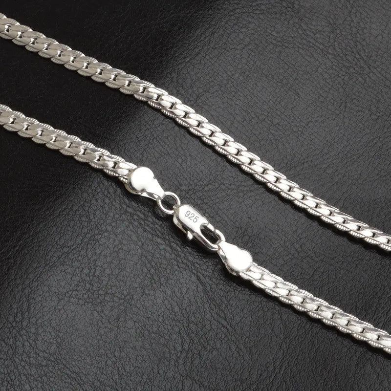 Kalsten | Sterling Silver Chain Necklace for Women Elegant Gift