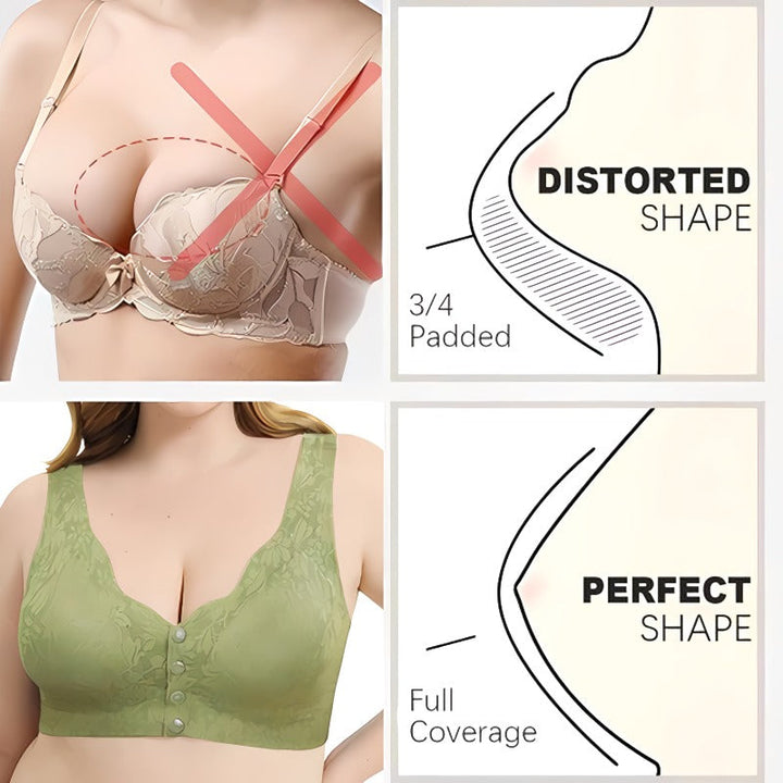 Kalsten | Comfortable & Convenient Front Button Bra