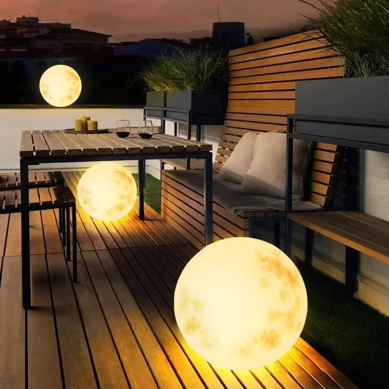 Moon Ball Outdoor Garden Lamp Noxord