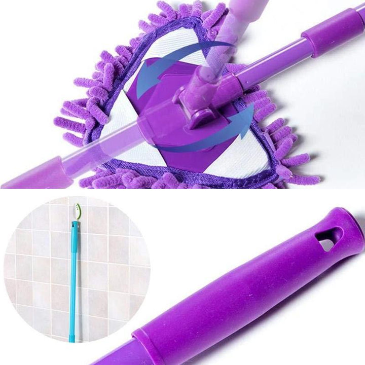 Adjustable Rotating Triangular Cleaning Mop | Kalsten