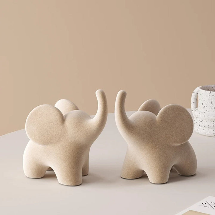Noxord | Eclectic Elephant Resin Figurines