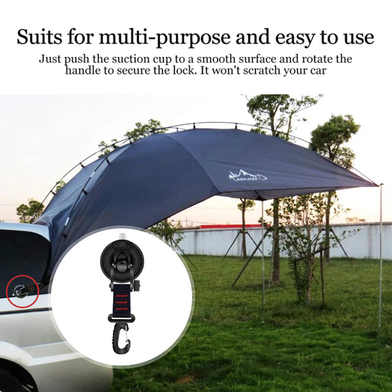 Heavy-duty vacuum suction cup with hook | Kalsten