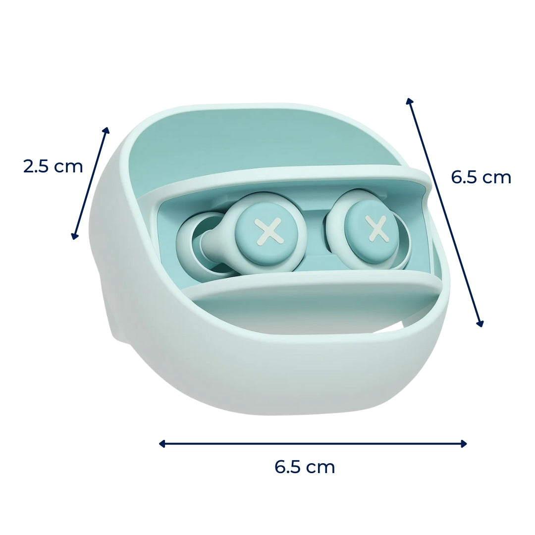 Block Snoring & City Noise – Soft Silicone Fit – Reusable & Hygienic – Ideal for Side Sleepers & Travel Noxord