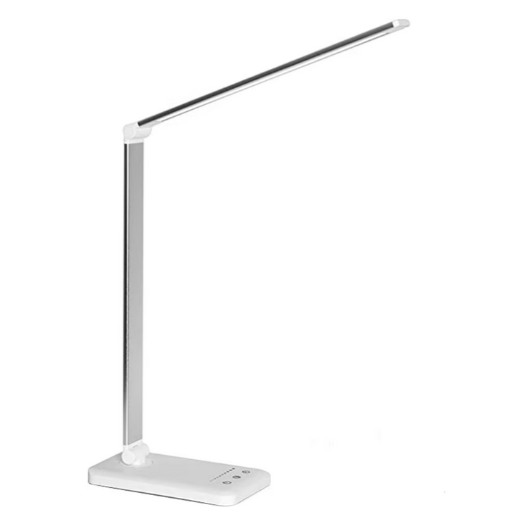 LED Desk Lamp - Table Lamp with USB Charging Port, 5 Light Settings and Brightness Levels Noxord