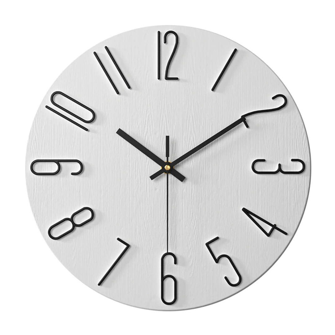 Kalsten | Designer wall clock for the living room with a simple form and style