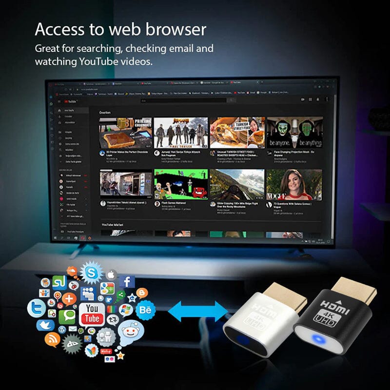 Kalsten | TV Streaming Device - Receive all channels for free - No monthly fees