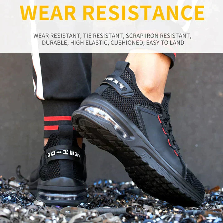 Kalsten | Ultralight, breathable, slip-resistant work shoes with steel toe - Free Shipping