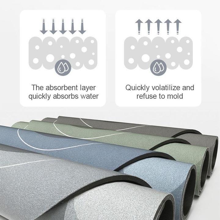 Kalsten | Super absorbent floor mat for home, bathroom, soft, quick-drying mat