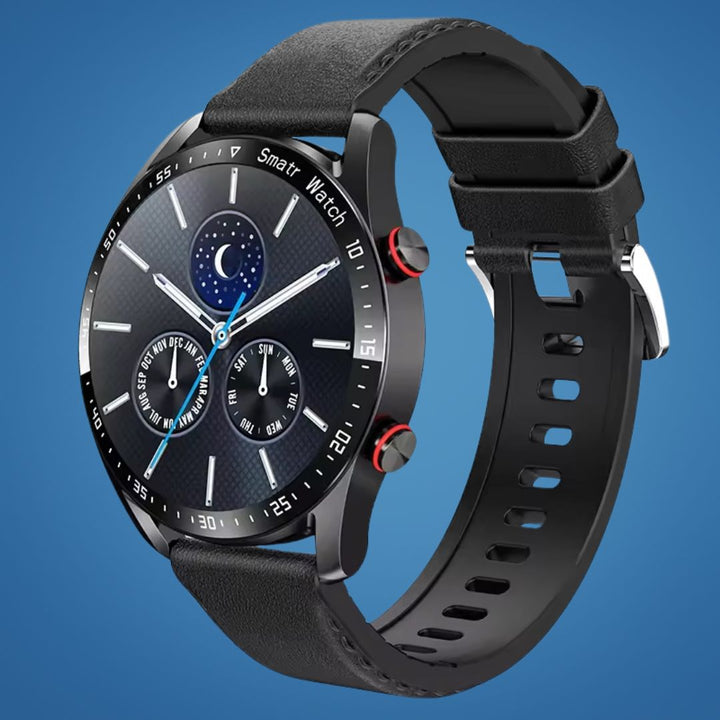 FitTrack | Non-Invasive Fitness Smart Watch - Tracks Physical Activity - Heart Rate - Sleep - Workout - GPS Notifications - Water Resistant Kalsten