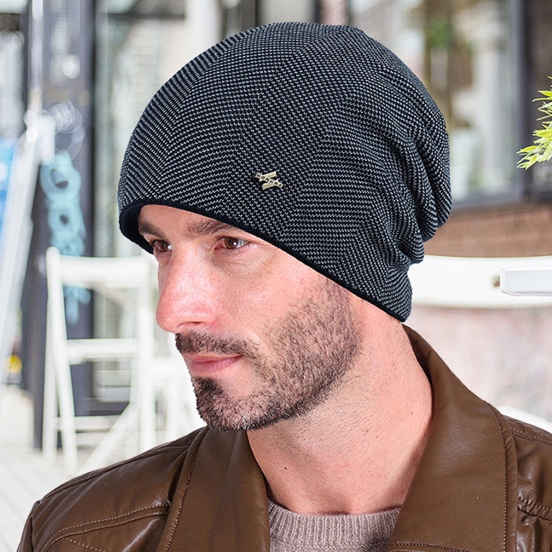 Knitted Wool Beanie Hat
