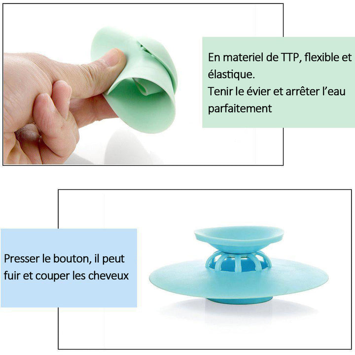 Bathtub and Shower Bond, With Hair Catcher Function | Kalsten