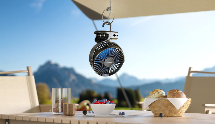 Portable Clip on Fan - Battery Operated Stroller Fan | Kalsten