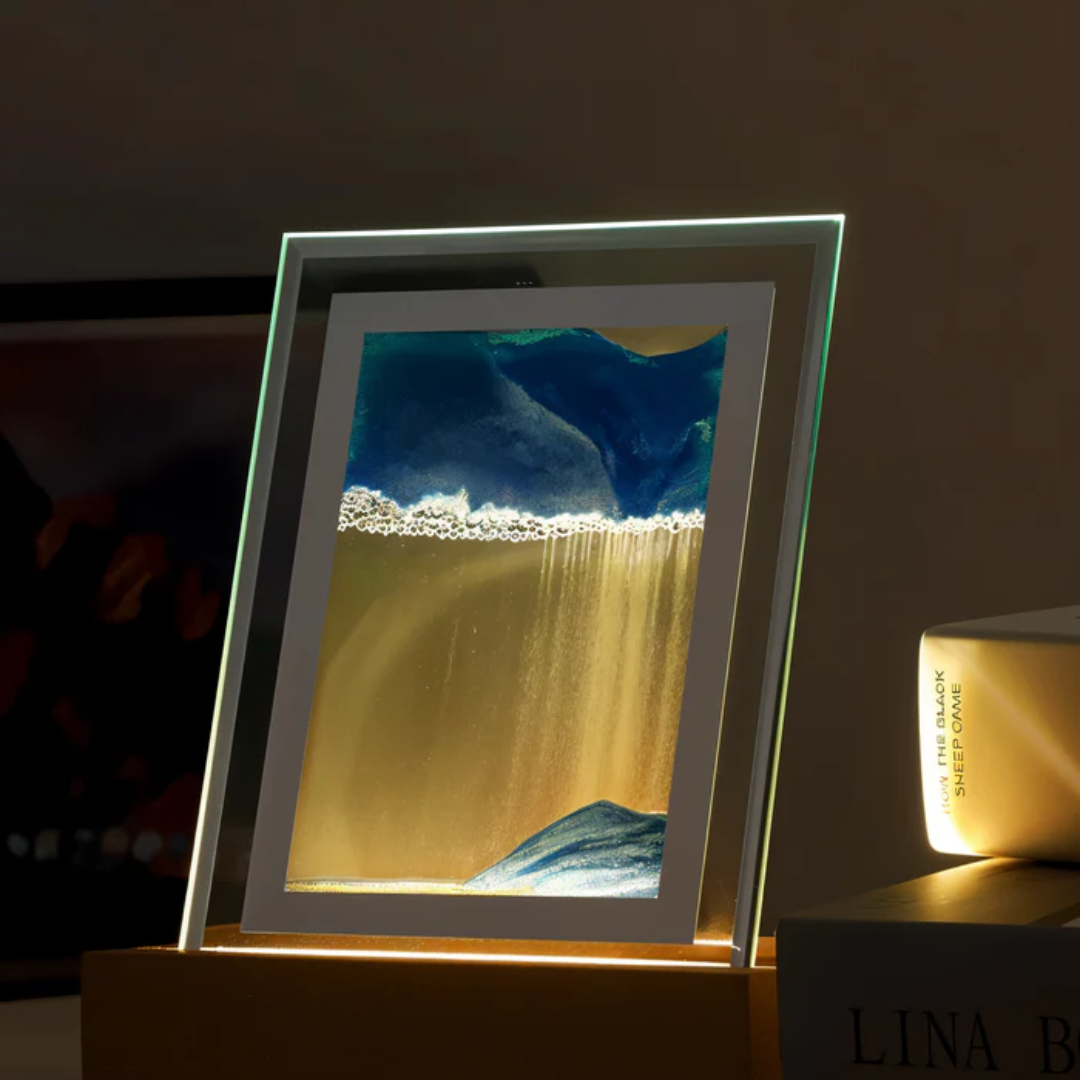 Moving Quicksand LED Table Lamp | Noxord