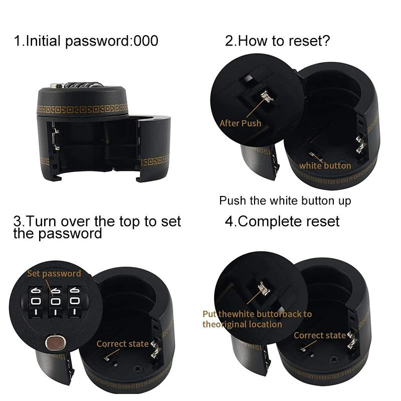 Wine Bottle Password Lock | Kalsten