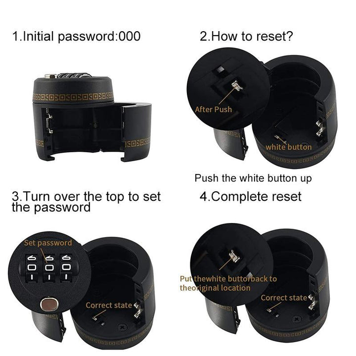 Wine Bottle Password Lock | Kalsten