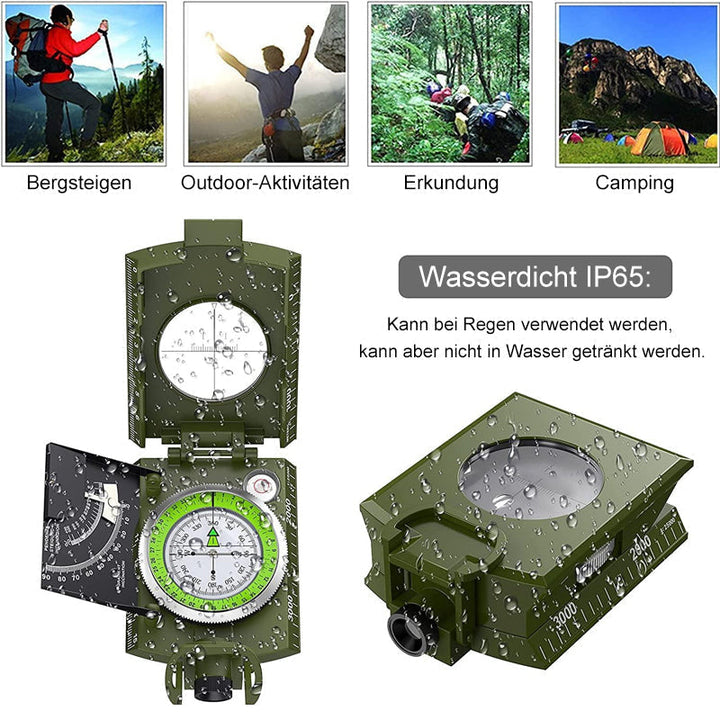 Multifunctional compass with flip-flop function | Kalsten