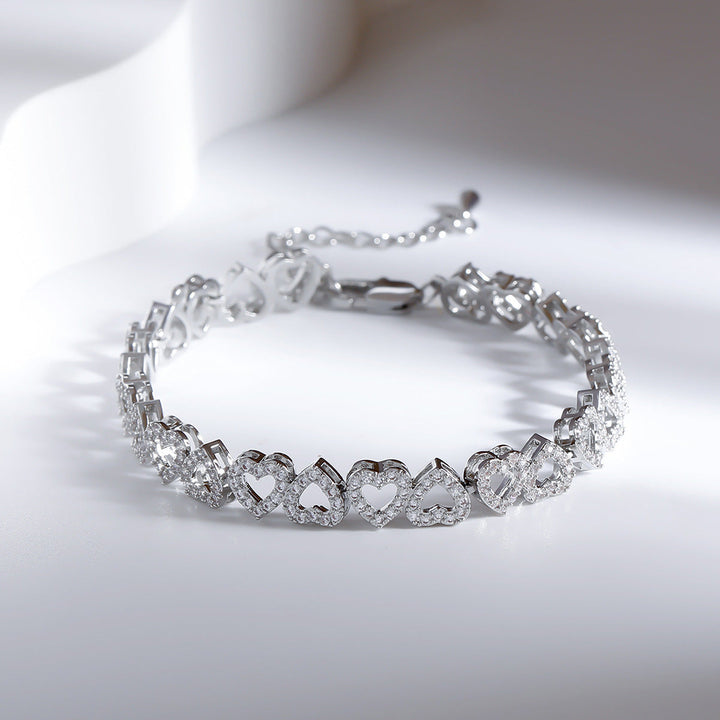 Kalsten | Love Hearts Diamond Bracelet